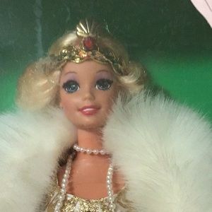 Style 1920s flapper Barbie doll